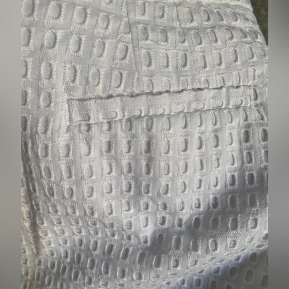 Dept 222 White Eyelet Cotton‎ Shorts Sz 14 - Picture 5 of 9
